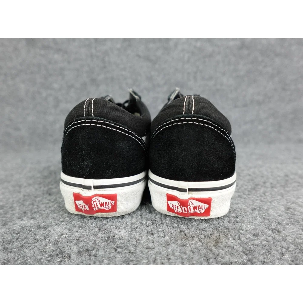 Vans Old Skool Shoes US Mens 3.5/US Women 5‎ Cushioned Black White Low Top